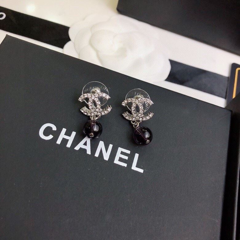 Ch*el earrings